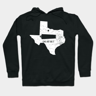 Come and Take it Gonzales Battle Texas Flag Hoodie